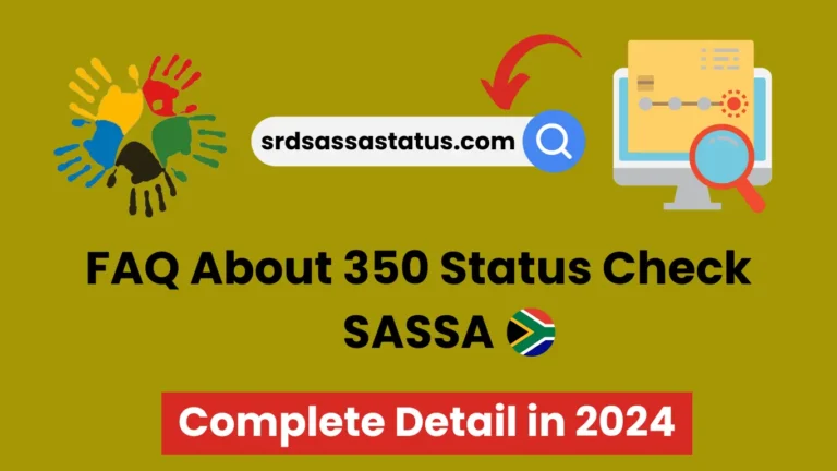 sassa status check for r350 faq