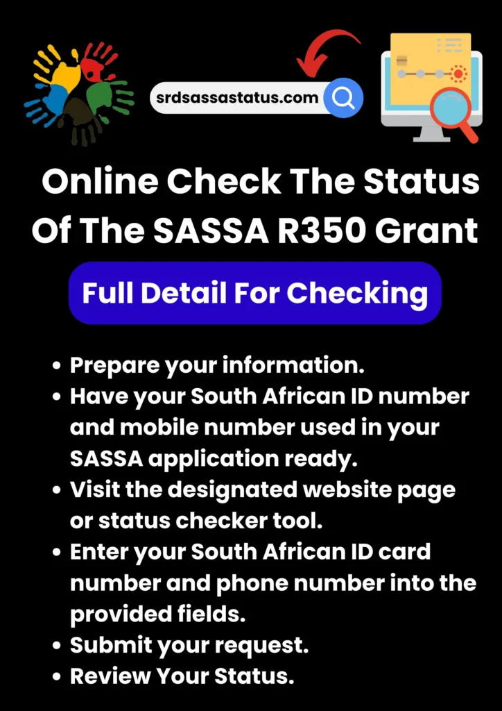 Online Check The Status Of The SASSA R350 Grant